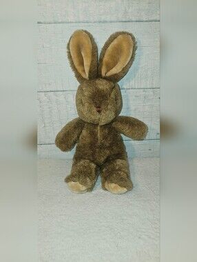 Vintage 1985 Applause Plush Toy with Brown Faux Fur Excellent Condition